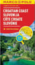 COTE CROATE, SLOVENIE 1 : 300 000