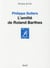 L'amitié de Roland Barthes