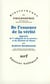 De l'essence de la vérité