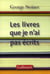 Les livres que je n'ai pas écrits
