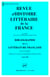 RHLF 2011, Bibliographie 2010