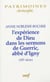 L'Expérience de Dieu dans les sermons de Guerric, abbé d'Igny