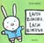 lapin bonsoir lapin bonjour