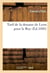 Tarif de la douane de lyon pour le roy