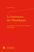 La Littérature des Physiologies : Sociopoétique d'un genre panoramique (1830-1845)