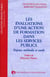 Evaluations Formation Services Publics