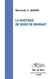 La noétique de siger de brabant