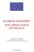 DROIT EUROPEEN (LE)