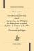 Oeuvres completes Tome 3 : recherches sur l'origine du despotisme oriental