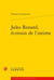 Jules Renard, écrivain de l'intime