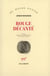 Rouge decante