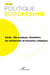 Revue politique européenne n.75 : varia : ré.analyse, chantiers de recherche et lectures critiques