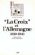 La Croix et l'Allemagne