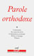 Parole orthodoxe