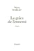 La grâce de l'ennemi