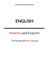 English: america and england