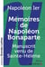 Mémoires de Napoléon Bonaparte - manuscrit venu de Sainte-Hélène