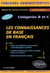 Les connaissances de base en français - catégories B et C
