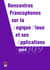 Rencontres francophones sur la logique floue et ses applications (édition 2009)