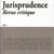 JURISPRUDENCE : revue critique