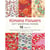 Kimono flowers gift wrapping papers : 12 sheets