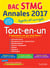 Annales bac - sujets et corrigés - le tout-en-un - terminale stmg