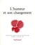 Nouvelle revue de psychanalyse t.32 - l'humeur et son changement
