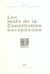 Les mots de la constitution européenne