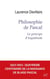 Philosophie de Pascal : le principe d'inquietude