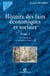 Histoire des faits économiques et sociaux
