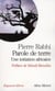 Parole de terre : une initiation africaine