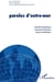 Paroles d'outre-mer - identités linguistiques, expressions littéraires, espaces médiatiques