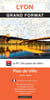 Lyon : Grand format : Plan de ville (édition 2025)