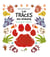 Les traces des animaux - grandeur nature