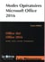 Modes opératoires microsoft office 2016 et office 365 (2e édition)