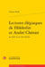Lectures élégiaques de Holderlin et André Chenier au XIXe et au XXe siècles