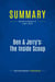 Summary: Ben & Jerry's: The Inside Scoop : Review and Analysis of Lager's Book