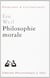Philosophie morale