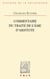Commentaire du Traité de l'âme d'Aristote
