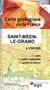 Carte géologique de la France - Saint-Méen-le-Grand
