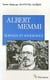 Albert Memmi : écrivain et  sociologue - actes
