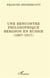 Une rencontre philosophique - Bergson en Russie (1907-1917)