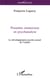 PREMIERE IMMERSION EN PSYCHANALYSE