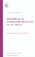 Histoire de la litterature francaise du xxe siecle