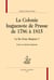 La colonie huguenote de Prusse de 1786 à 1815 - la fin d'une diaspora ?