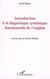 Introduction à la linguistique systémique fonctionnelle de l'anglais