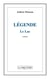 Légende - le lac