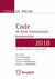 CODE EN POCHE - CODE DE DROIT INTERNATIONAL HUMANITAIRE 2018
