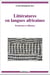 Littératures en langues africaines - production et diffusion