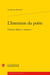 L'intention du poète : Clément Marot "autheur"